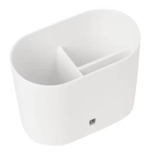 Pojemnik na szczoteczki biały Step, Umbra