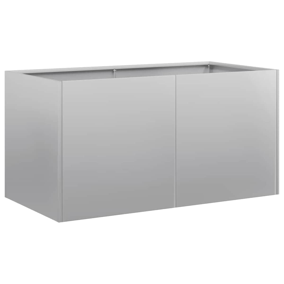 vidaXL Doniczka 80x40x40 cm Stal ocynkowana