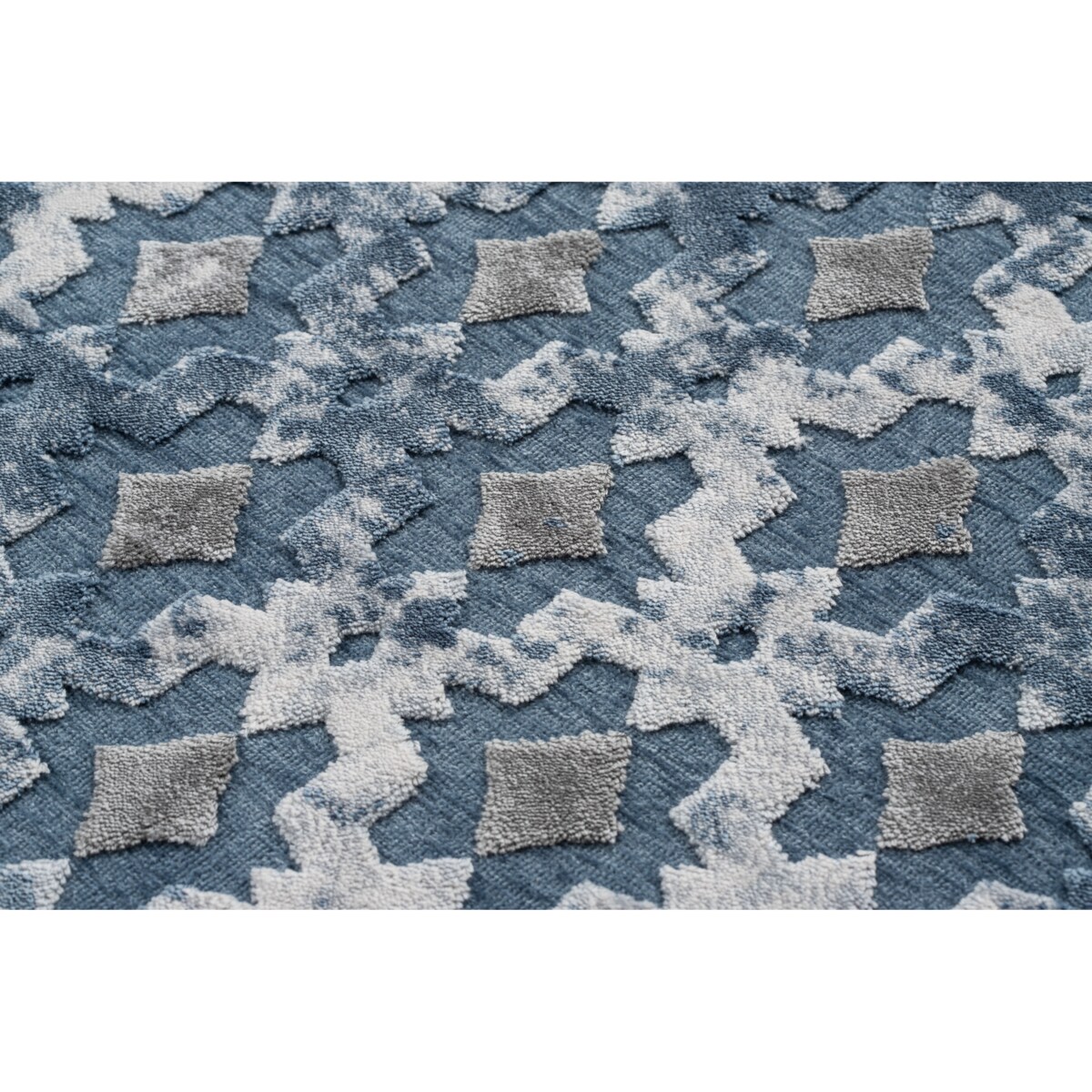 Dywan AKRYL YAZZ 7006 ORIENT niebieski 133x190 cm