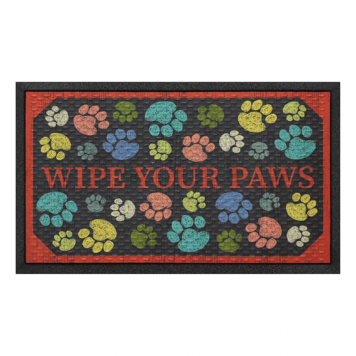 Wycieraczka wejściowa 43,5x73,4cm Soft Step Lima Wipe Your Paws Wielokolorowy
