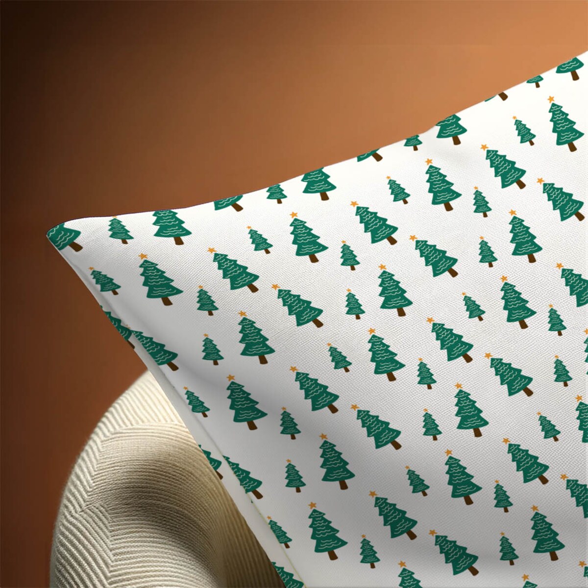 Poduszka świąteczna - Choinki 40x60 cm