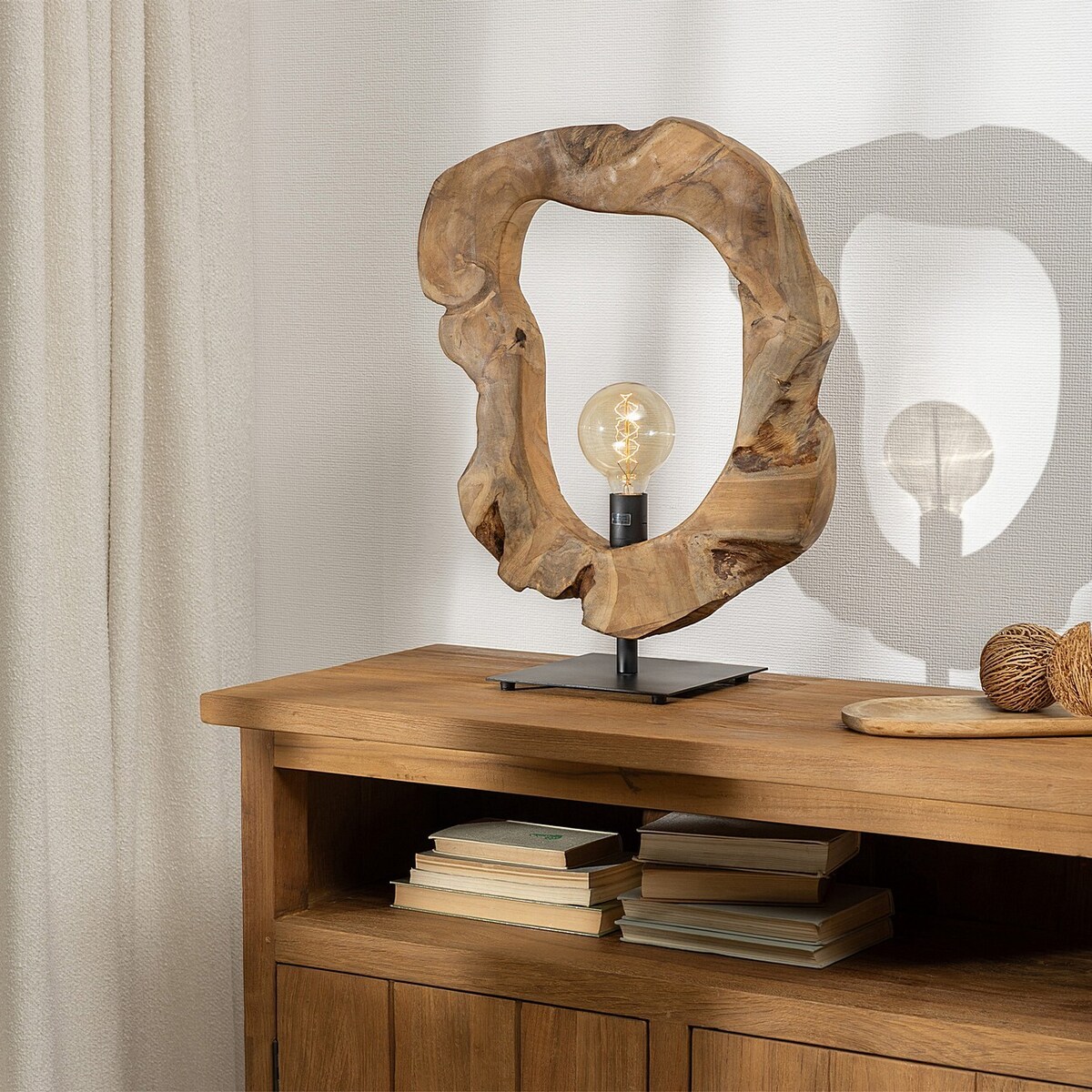 Lampa stołowa Cavum 55 cm, 55x20x55 cm