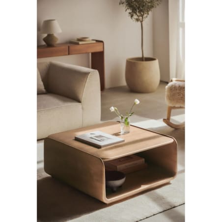 Stolik kawowy z drewna mango Tinsley, 75x75 cm