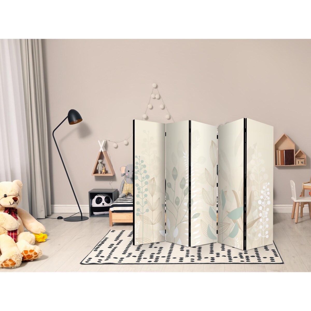 Parawan Dwustronny Poranek Na Polanie 225x172cm