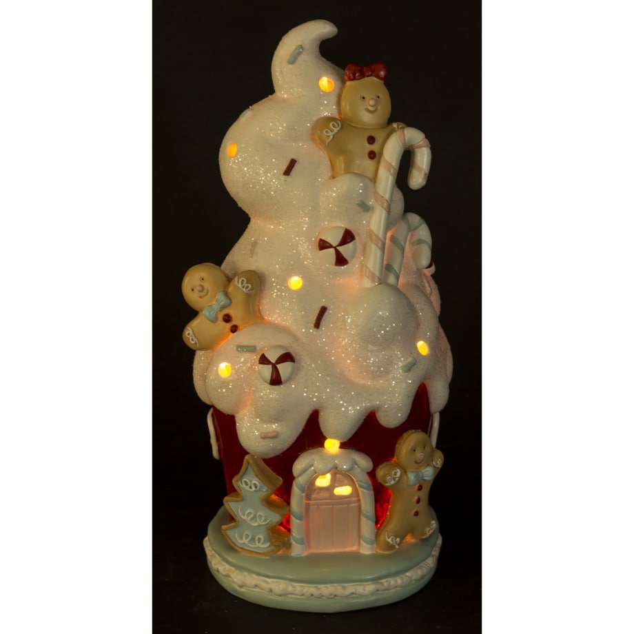 Figurka - domek CAKE-II LED 26x12 cm