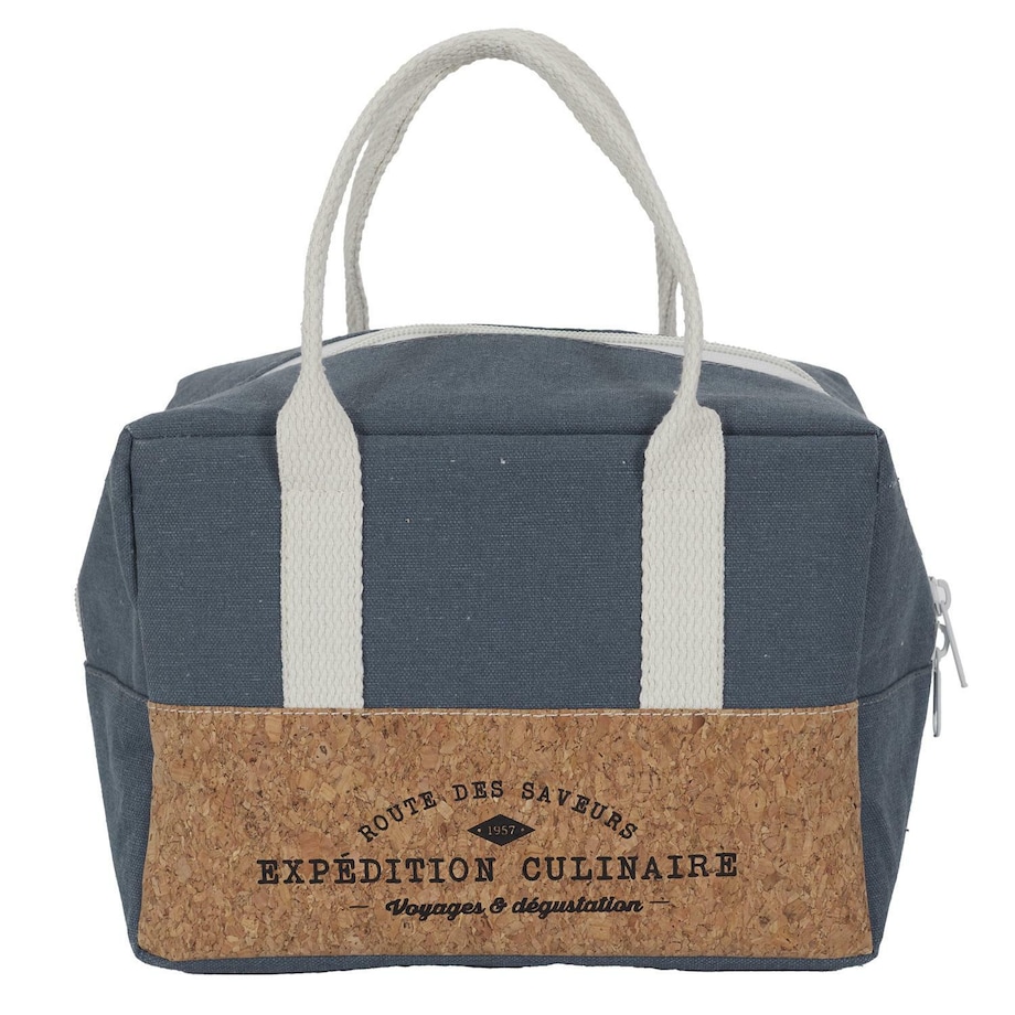 TORBA NA LUNCH Refreshing Cork 3L niebieska termoizolacyjna