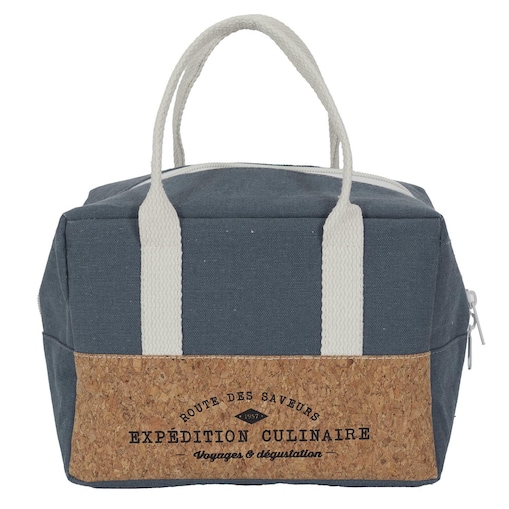 TORBA NA LUNCH Refreshing Cork 3L niebieska termoizolacyjna