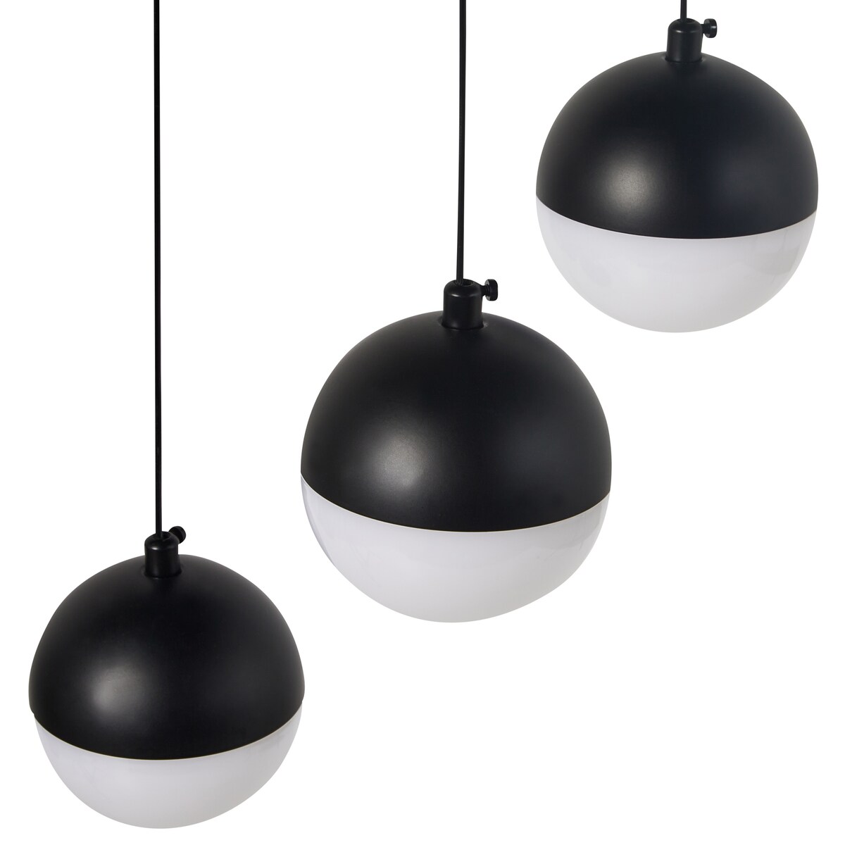 Lampa wisząca LED ANKOBRA Metal Czarny