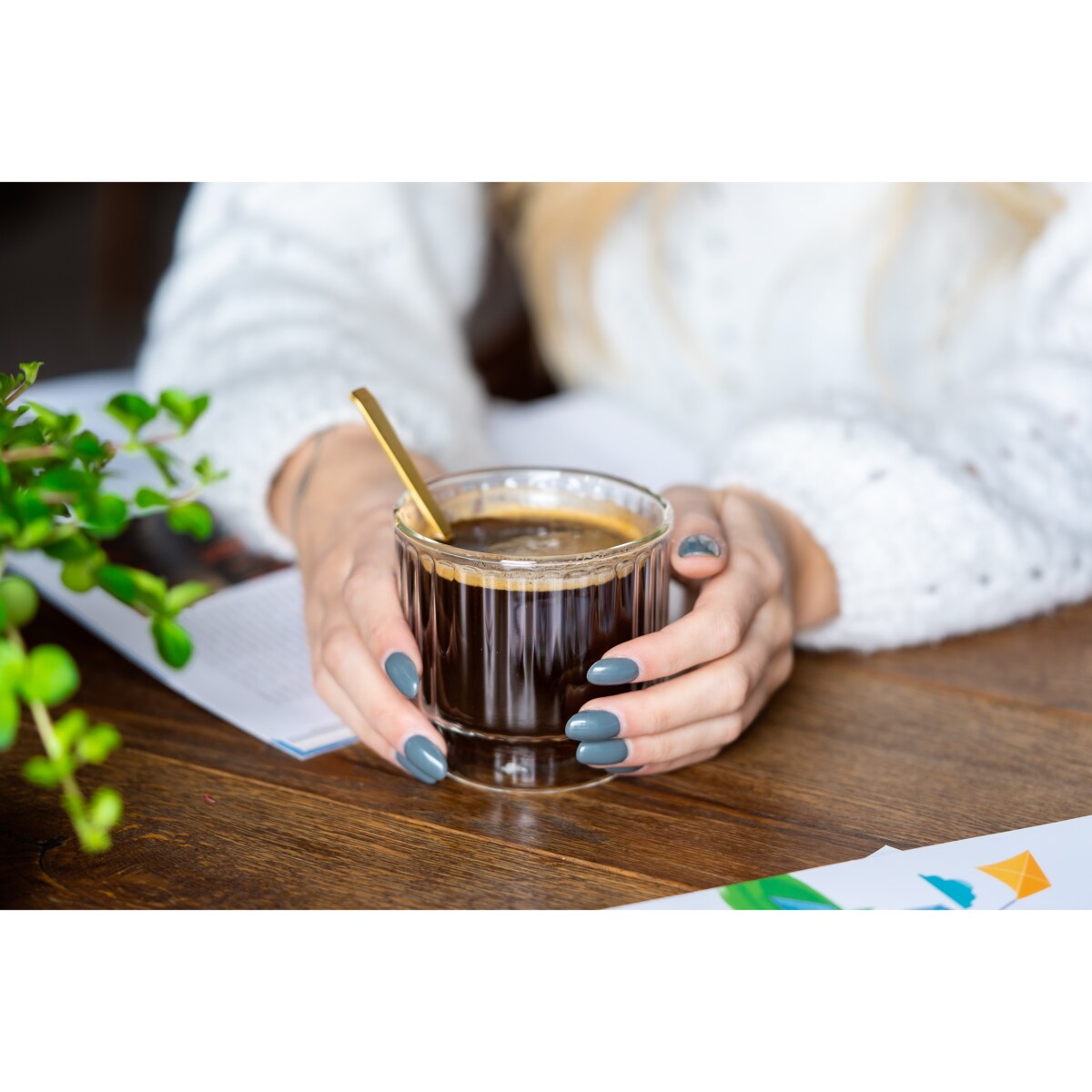 2 pucharki do deserów z podwójną ścianką 260 ml Lungo 27862