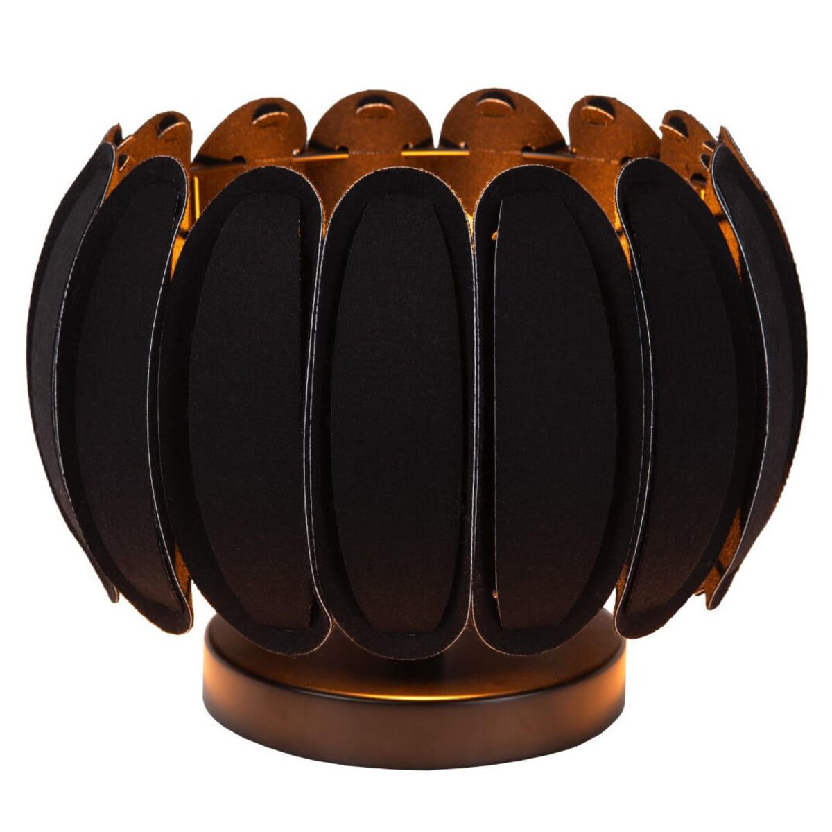 Filcowa lampka nocna Spencer 34545/81/30 Lucide czarna