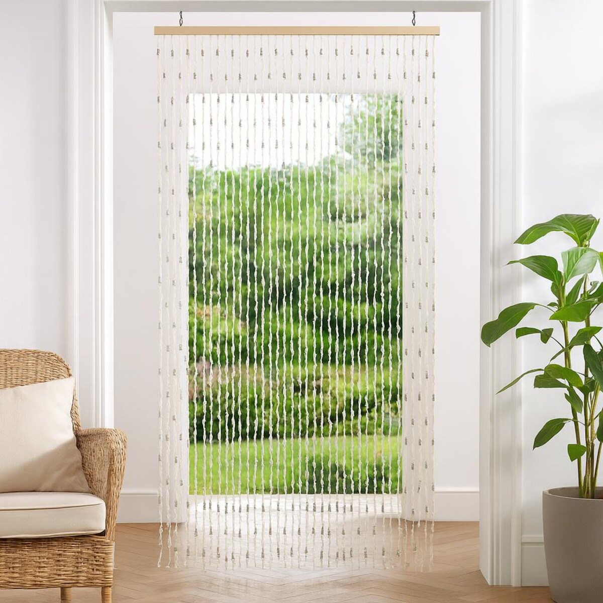 Zasłona sznurkowa na drzwi MIMO, 90 x 200 cm