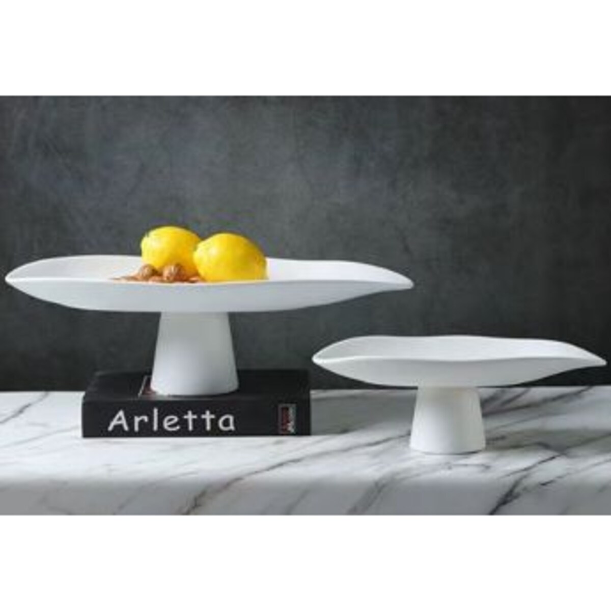 PATERA DEKORACYJNA PAELLO S BIAŁA