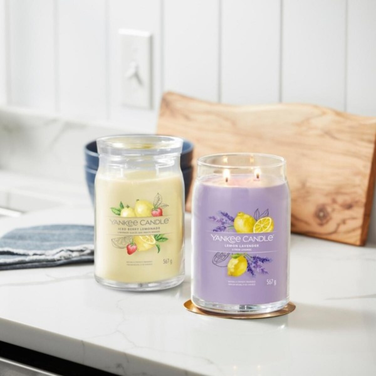 YC SIGNATURE – Świeca duża LEMON LAVENDER