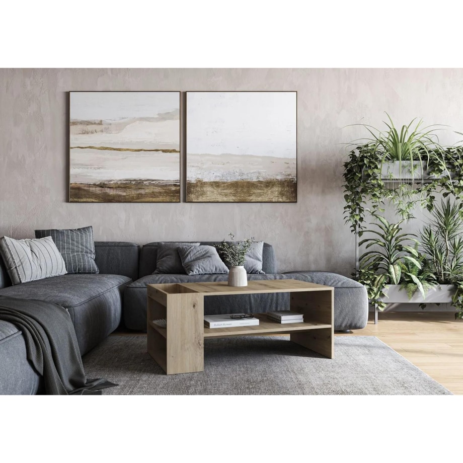 Ława MURCIA 100x55cm dąb artisan