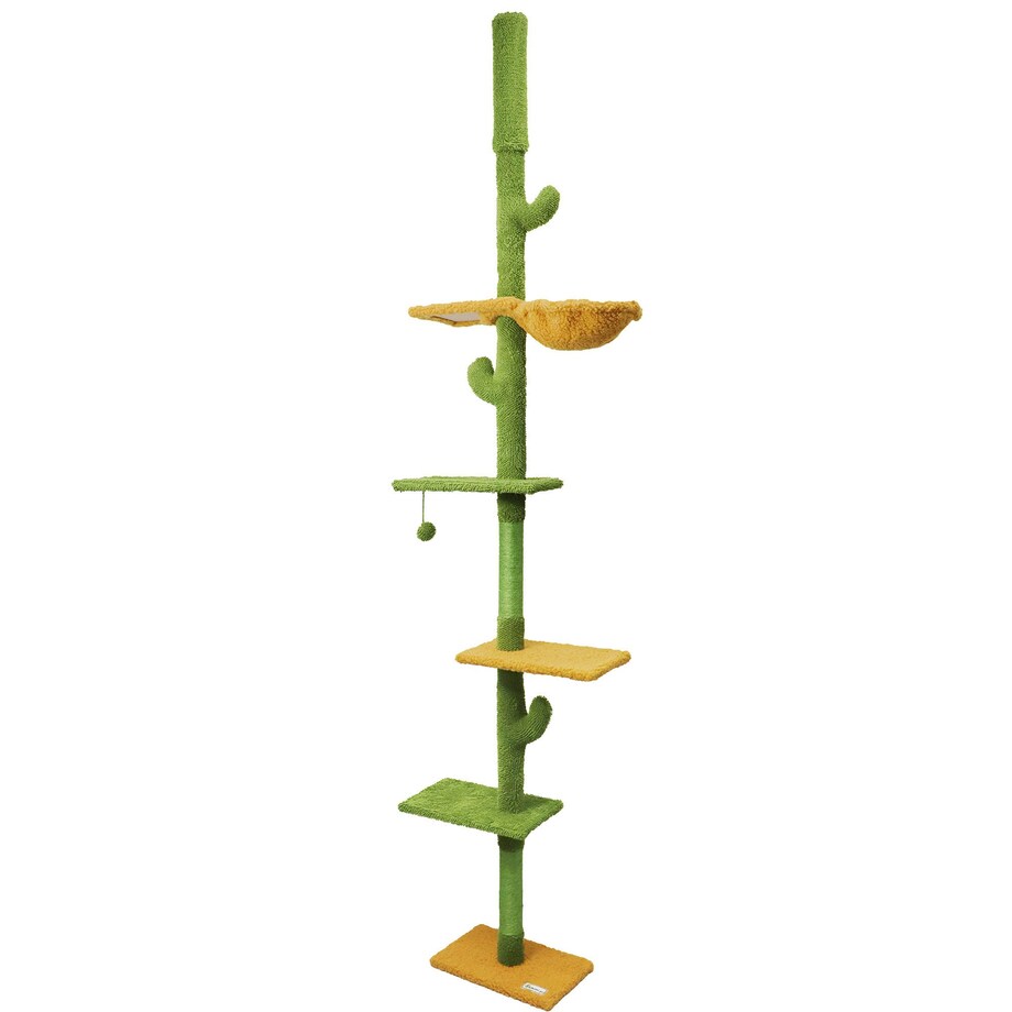 DRAPAK DLA KOTÓW SUFITOWY KAKTUS P70375