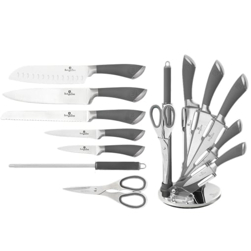 Zestaw noży 8 elementów BERLINGER HAUS Infinity gray