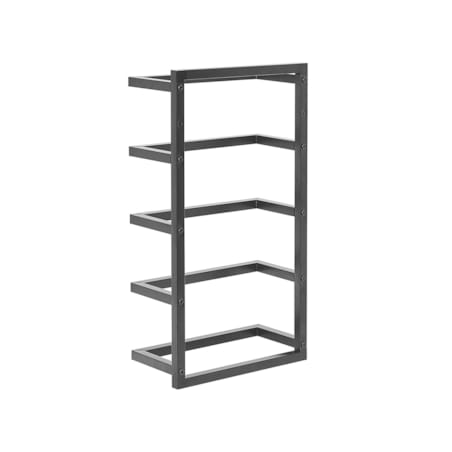 Wieszak na ręczniki 31 x 57 cm czarny CINTRA