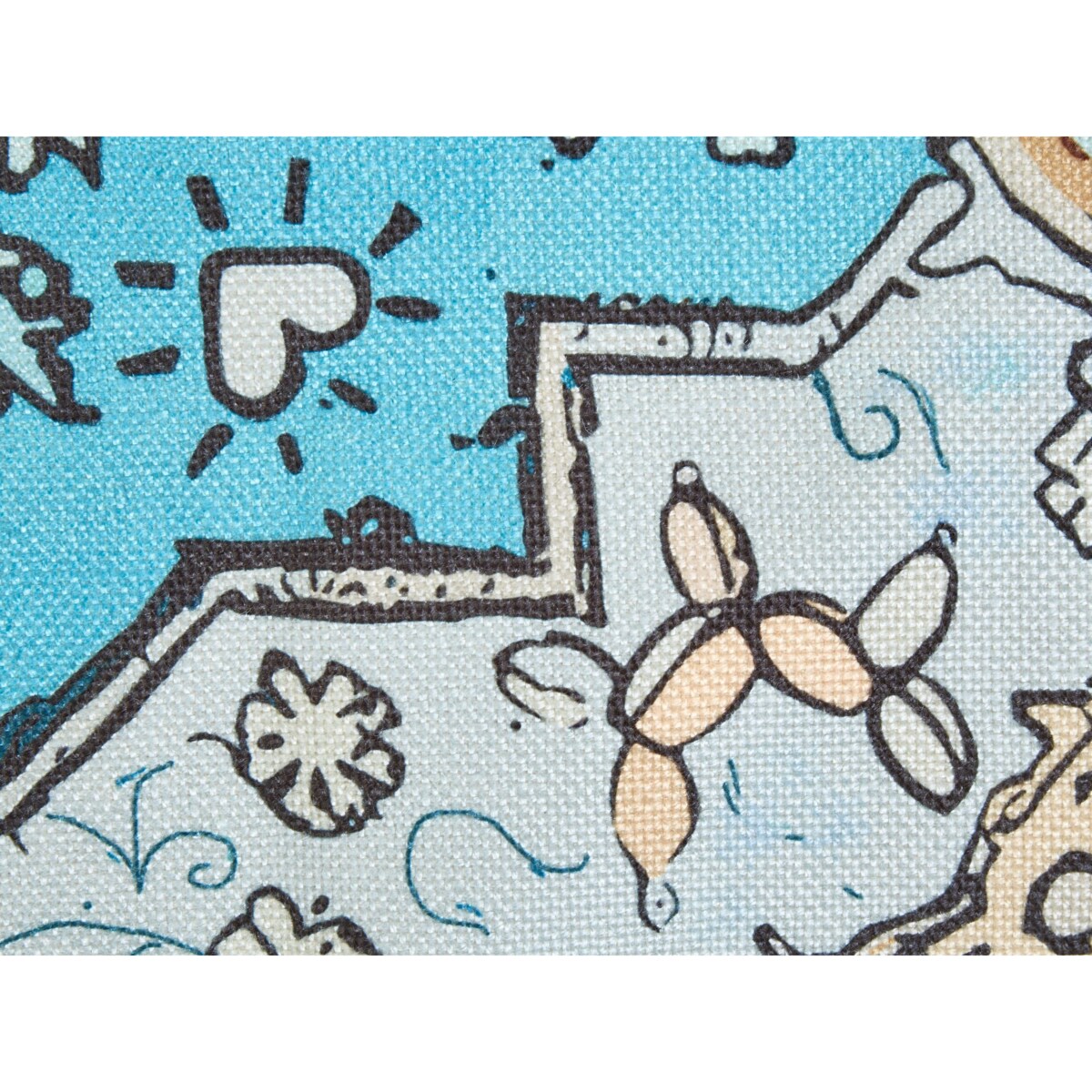 Koc piknikowy KOTLA 150 x 200 cm Niebieski