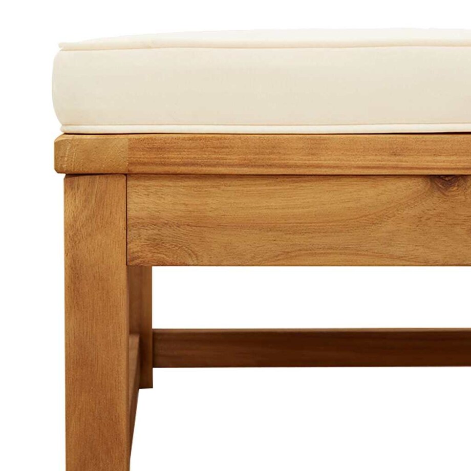 vidaXL 3-cz. zestaw wypoczynkowy do ogrodu, poduszki, drewno akacjowe