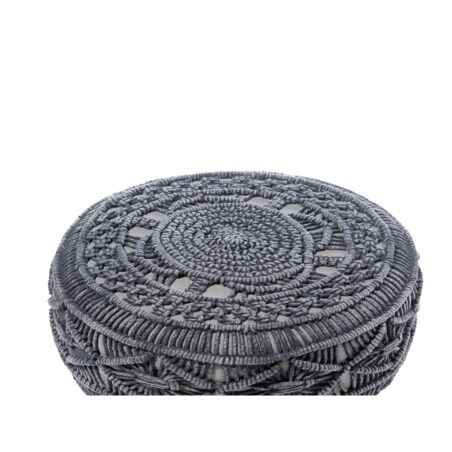 Stołek grafitowy MUNDRA