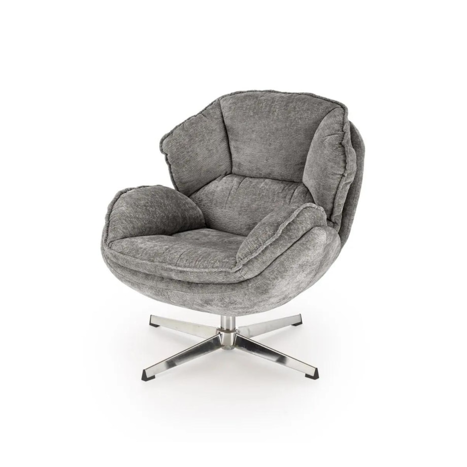 Fotel tapicerowany GUIDO szary