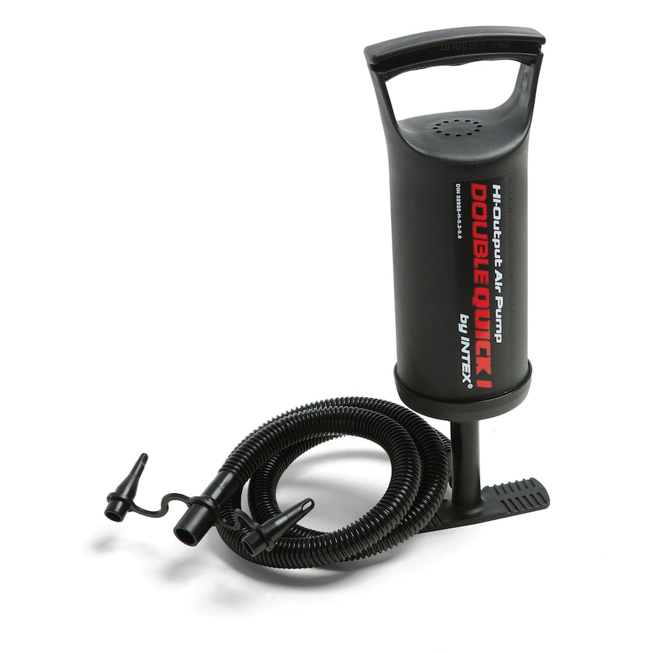 Materac welurowy Intex 64144 + pompka 68612