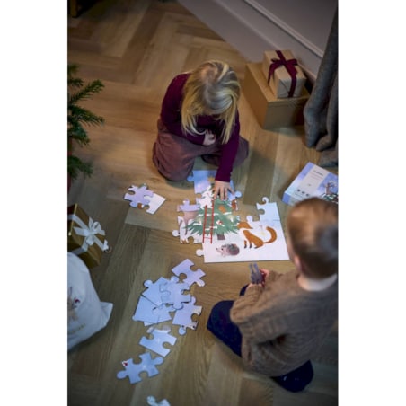 Filibabba Puzzle 30 el. (45x45 cm) Wonderful Winter - Forest friends