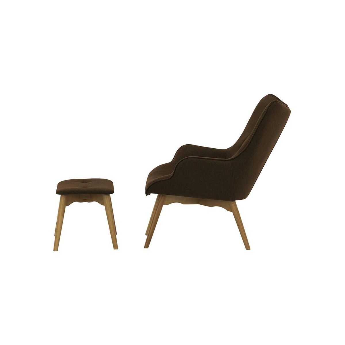 Fotel uszak z podnóżkiem Ducon-Baku 12