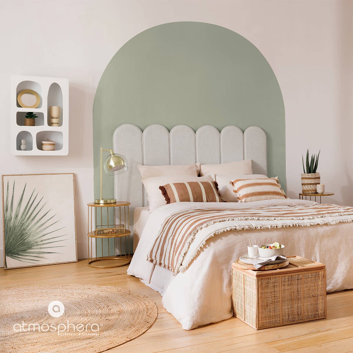 Lampka nocna złota glamour, metal i szkło, 48 cm