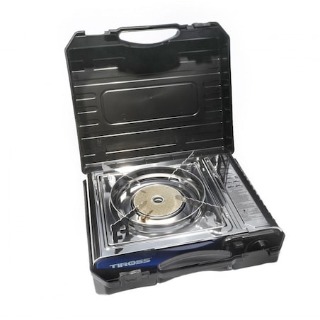 Tiross kuchenka gazowa turystyczna ceramiczna 1.65kw + 4x gaz TS266G4