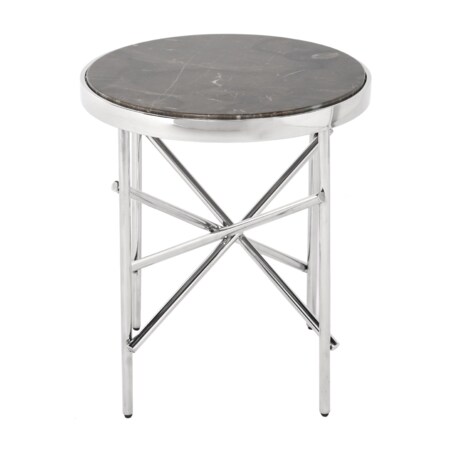 Stolik boczny okrągły Cruz 51x51x59 cm