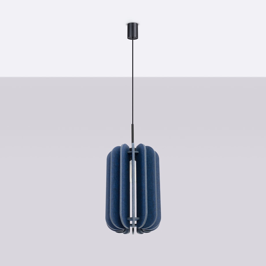 Lampa wisząca MULA 27 granatowa