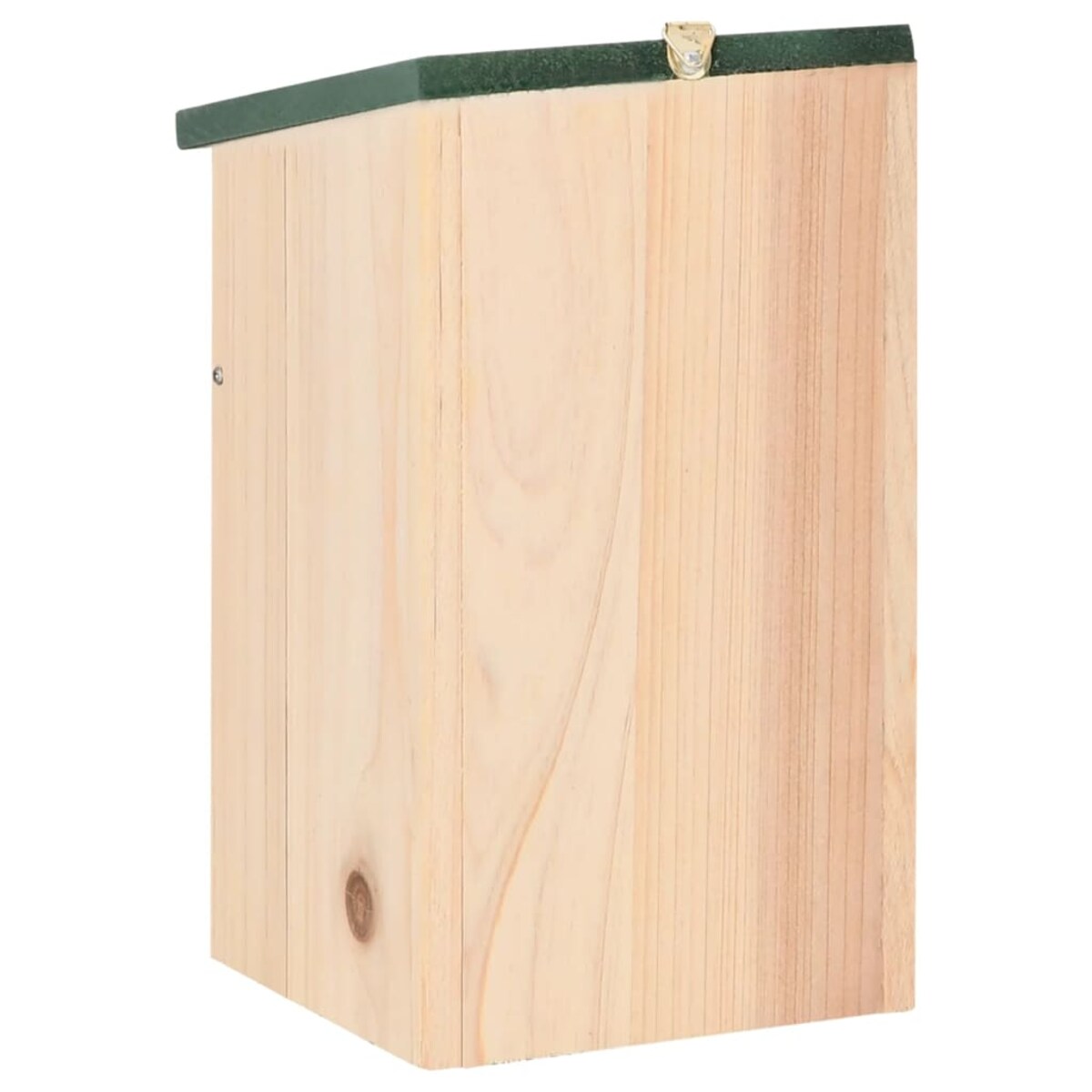 vidaXL Domki dla ptaków, 4 szt., drewniane, 12 x 12 x 22 cm