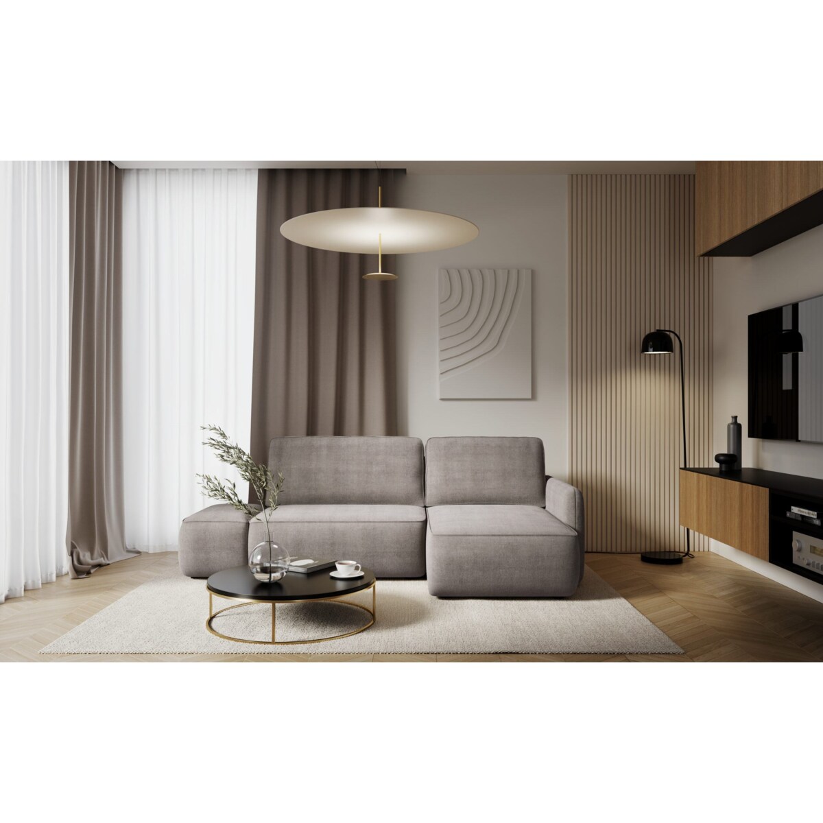 Narożnik CREMONA L - z pojemnikiem Kolor: Cremona 24