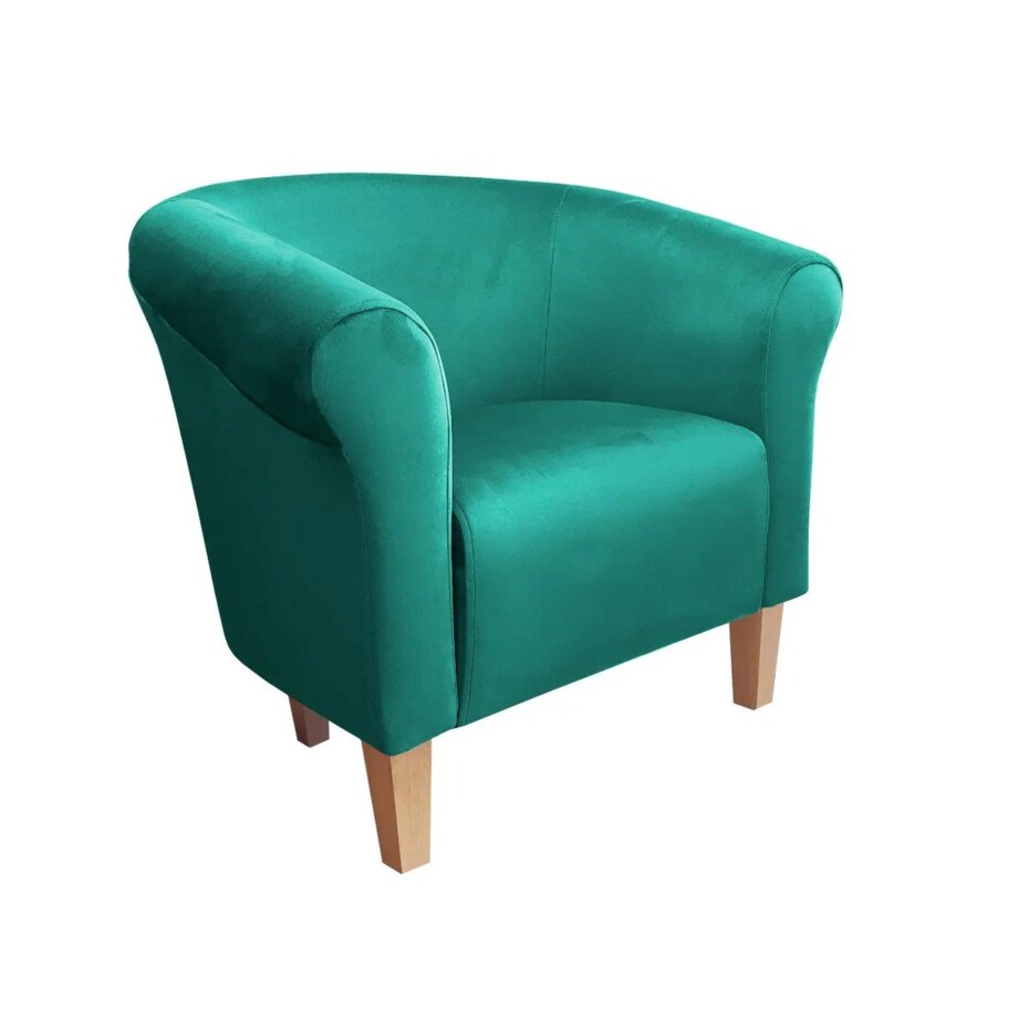 Fotel DRAWA 1 VELVET morski