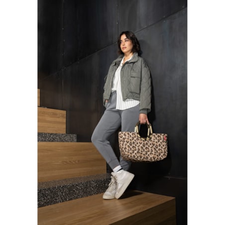 Torba LOOPSHOPPER M FRAME, leo macchiato