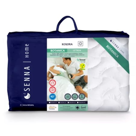 Kołdra letnia 135x200 BOTANICA Senna Home naturalna