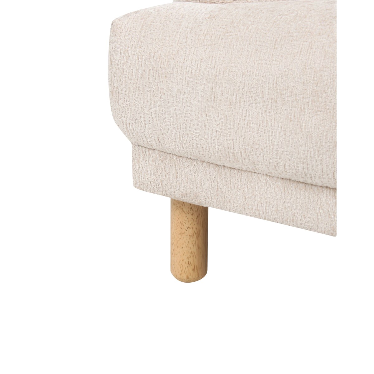 Fotel Boucle Beżowy TUVE