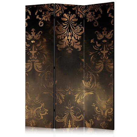 Parawan akustyczny Kwiaty 135x172 cm 3-częściowy zielony