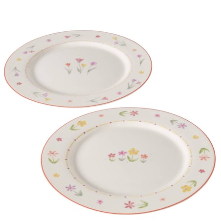Talerz w kwiaty obiadowy BLÜMI, Ø 27 cm