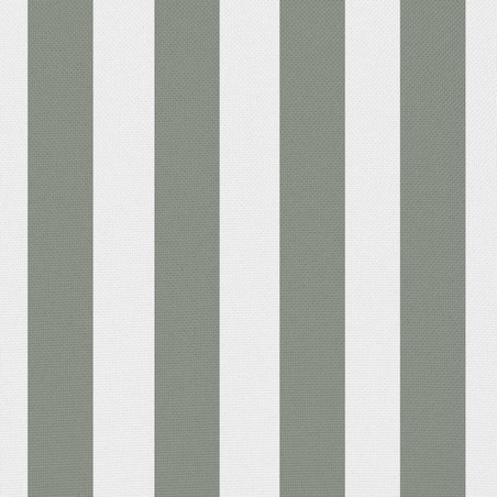 vidaXL Poduszki na zewnątrz, 2 szt., w paski, 60x40 cm, szare