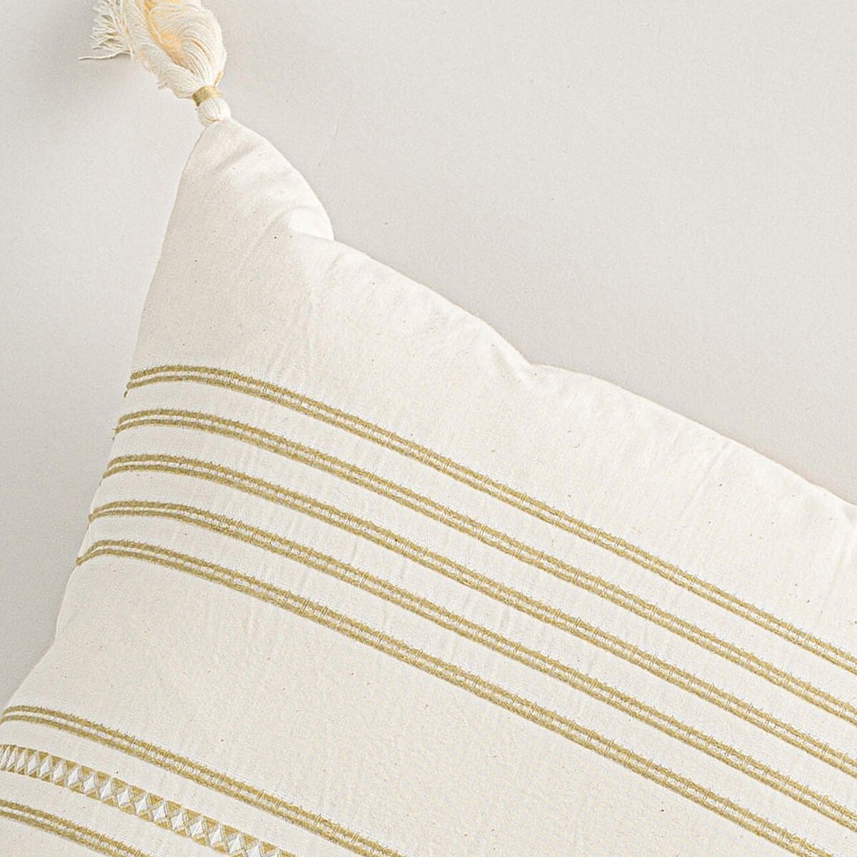 Poszewka na poduszkę Linea Sand Tassel 45x45 cm, 45x45