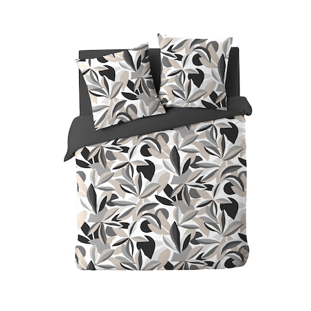 Komplet pościeli z szarym wzorem, LAVINIA, 240 x 220 cm