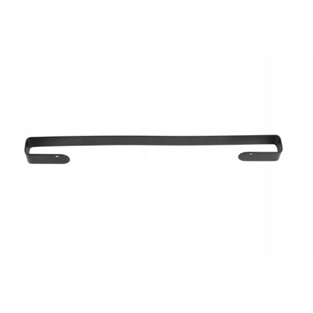 2 X Wieszak Łazienkowy Ścienny Do Łazienki Na Ręczniki Loft Czarny 50Cm