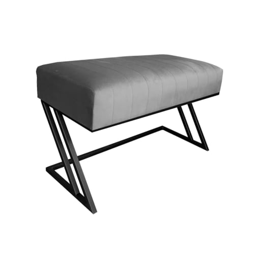 Ławka ROZALIA MG VELVET szara