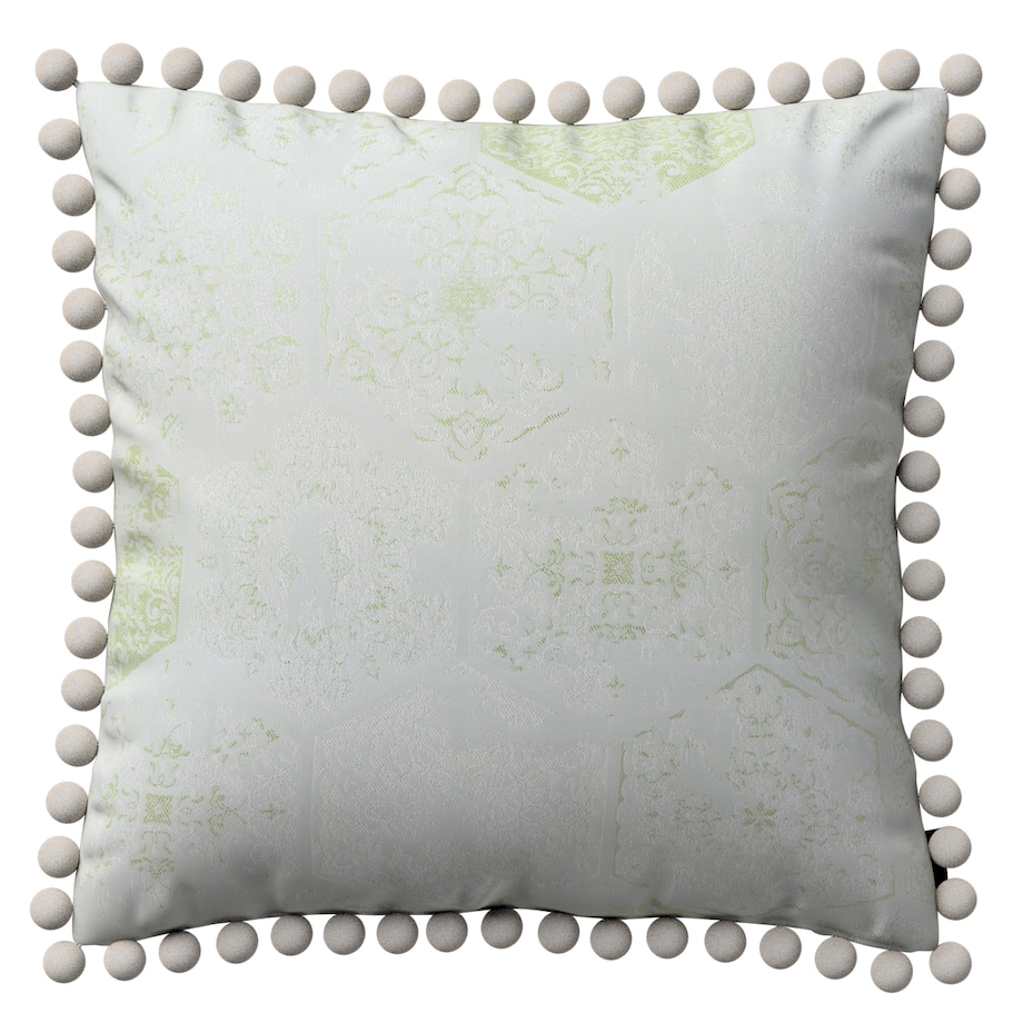 Poszewka Wera na poduszkę 45x45 zielony ornament