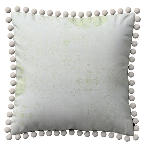 Poszewka Wera na poduszkę 45x45 zielony ornament