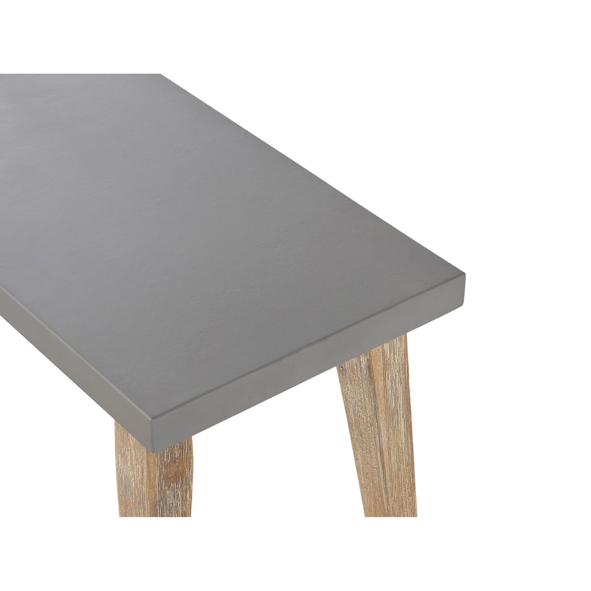 Ławka ogrodowa 160 cm betonowa szara ORIA