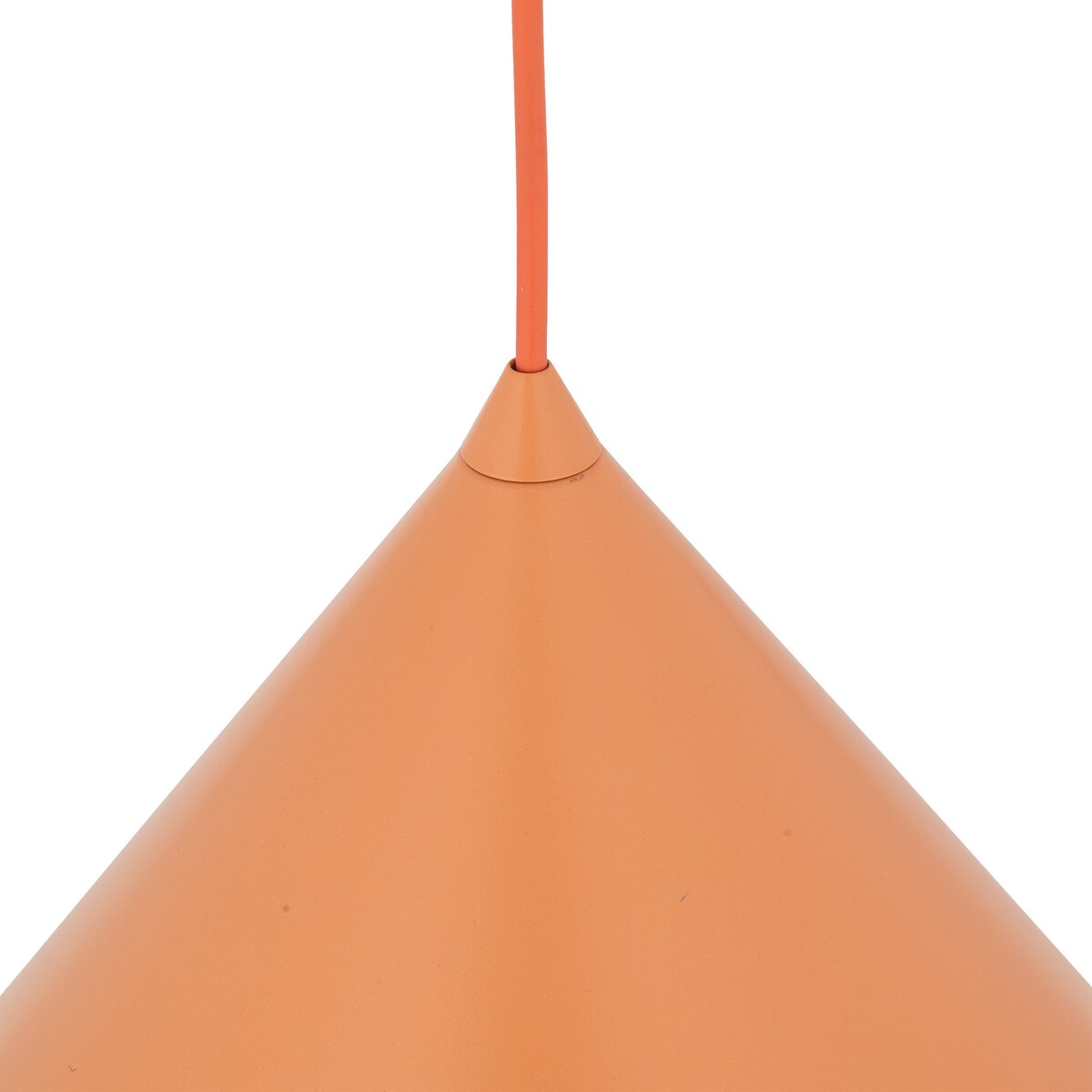 Lampa wisząca TK Lighting CONO XL 11386 pomarańczowa loft E27 regulowana do 170 cm