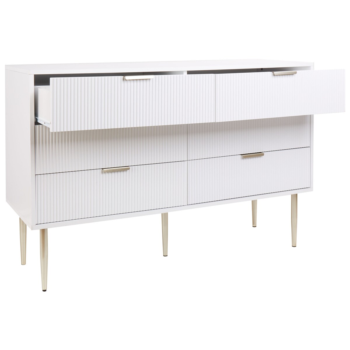 Komoda 6 szuflad SOHO Biały